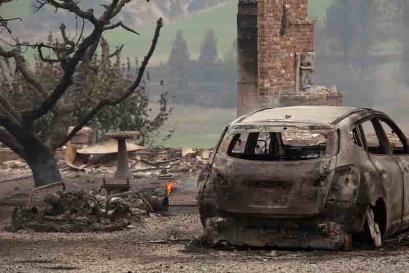 Feux de forêt dans l'Etat de Washington, 100 maisons détruites