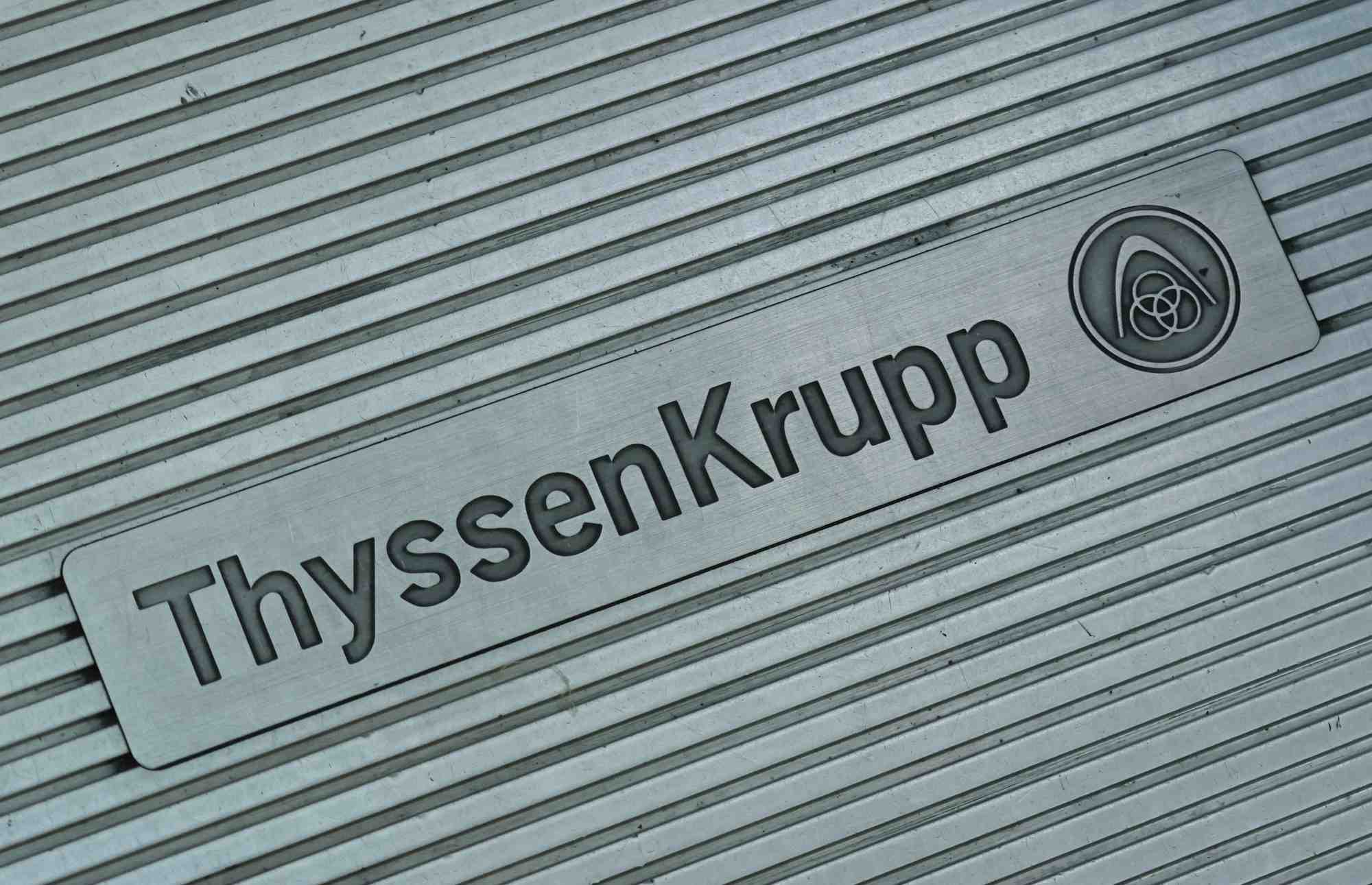 Le logo de thyssenkrupp