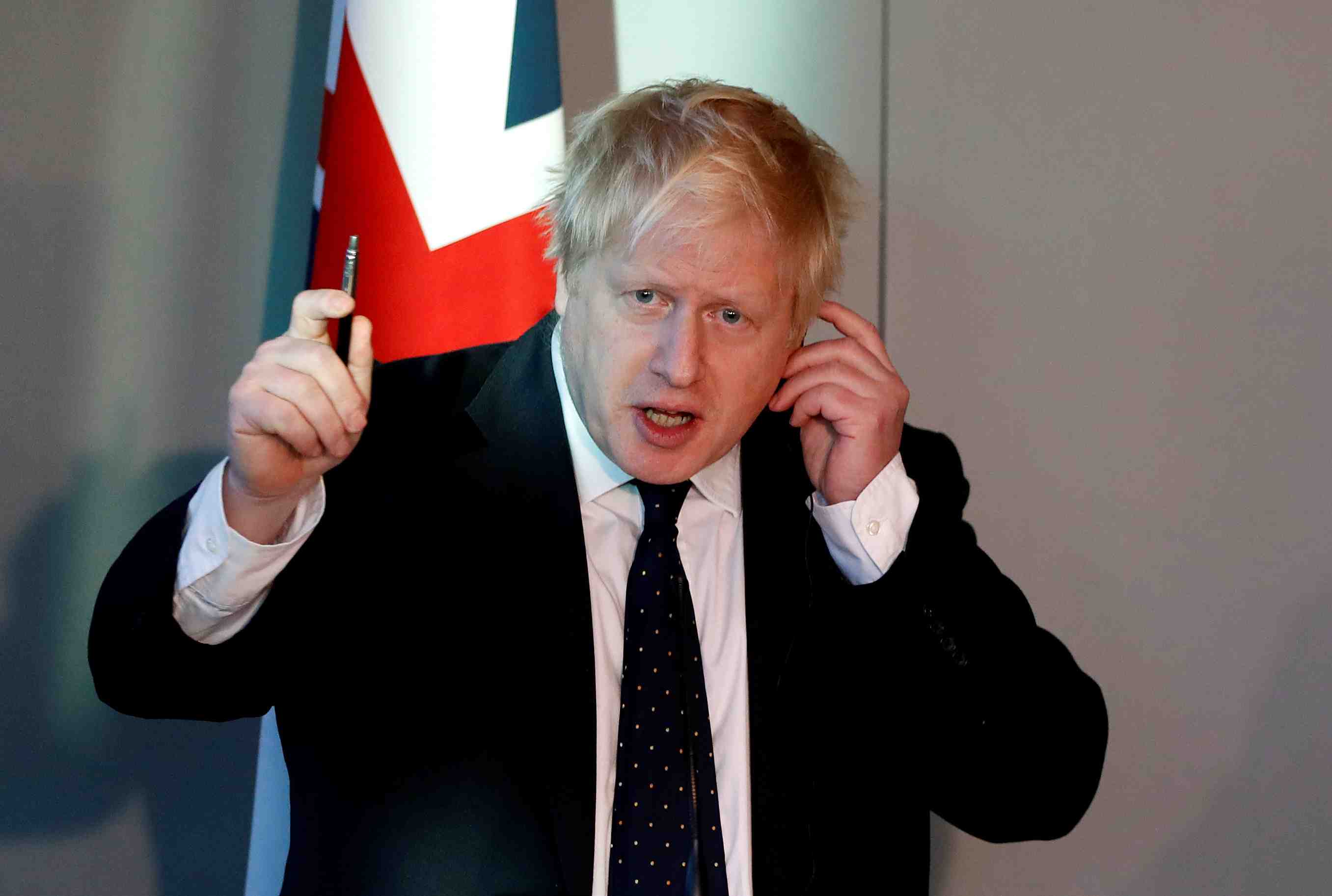 La grande-bretagne ne doit pas devenir un "vassal" de l'ue, dit boris johnson