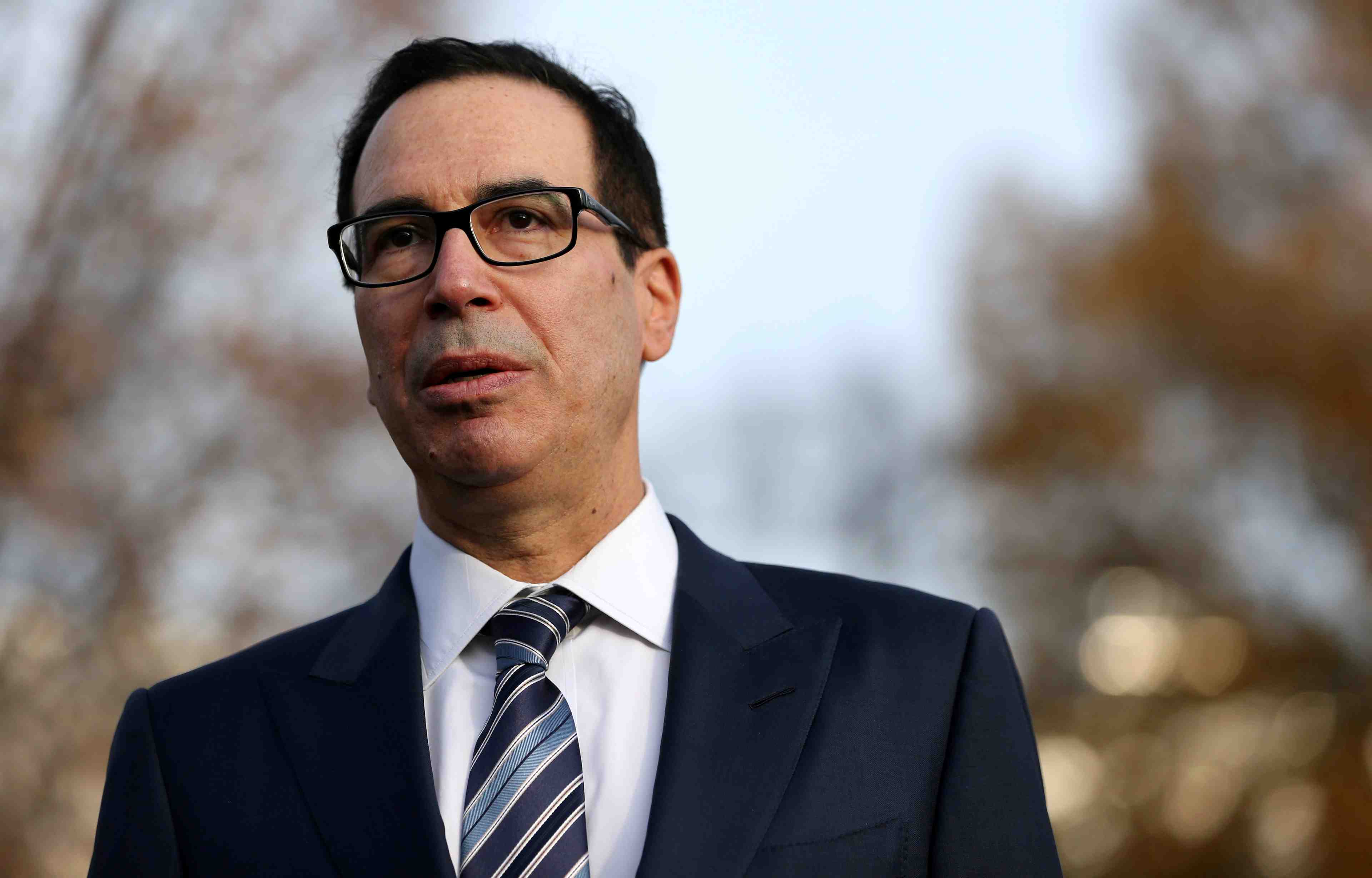 Mnuchin discute d'une levee partielle ou totale des droits imposes a la chine, selon le wsj