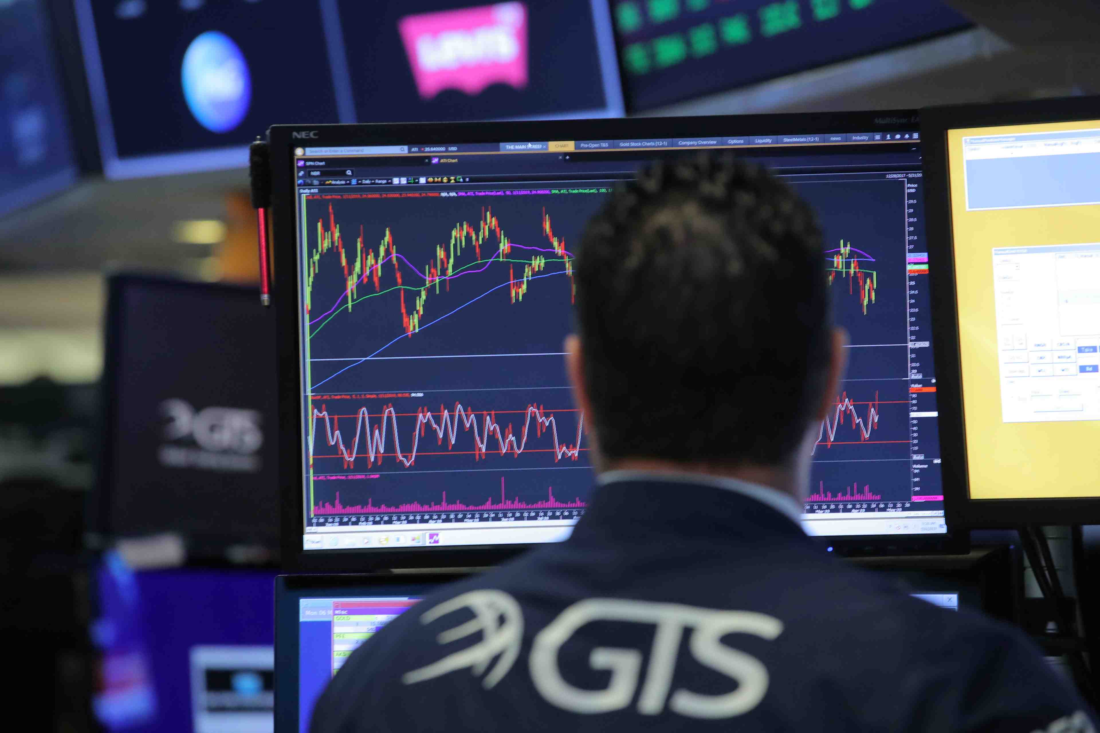 La bourse de new york ouvre en baisse