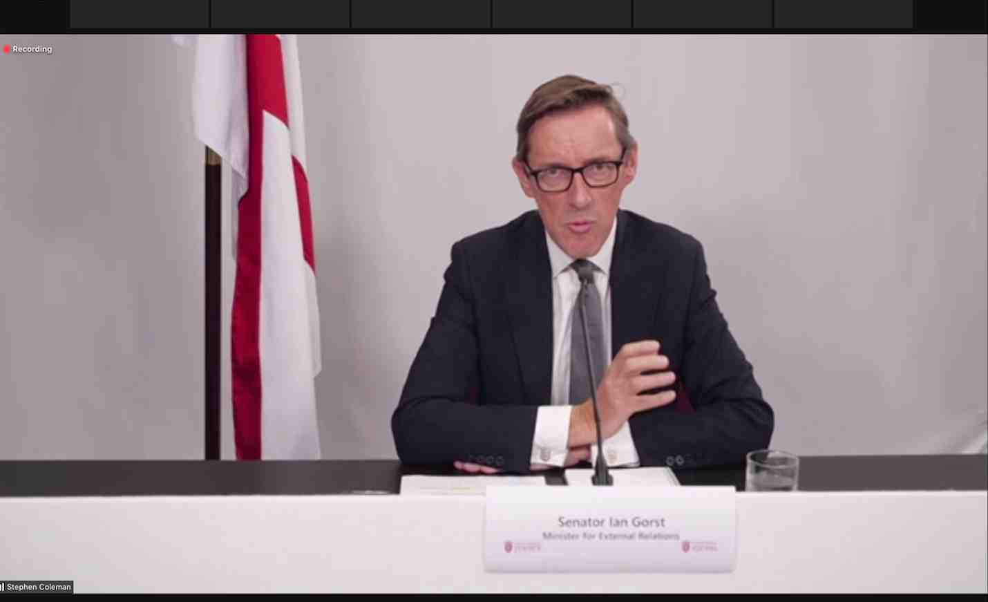 Ian Gorst, Jersey