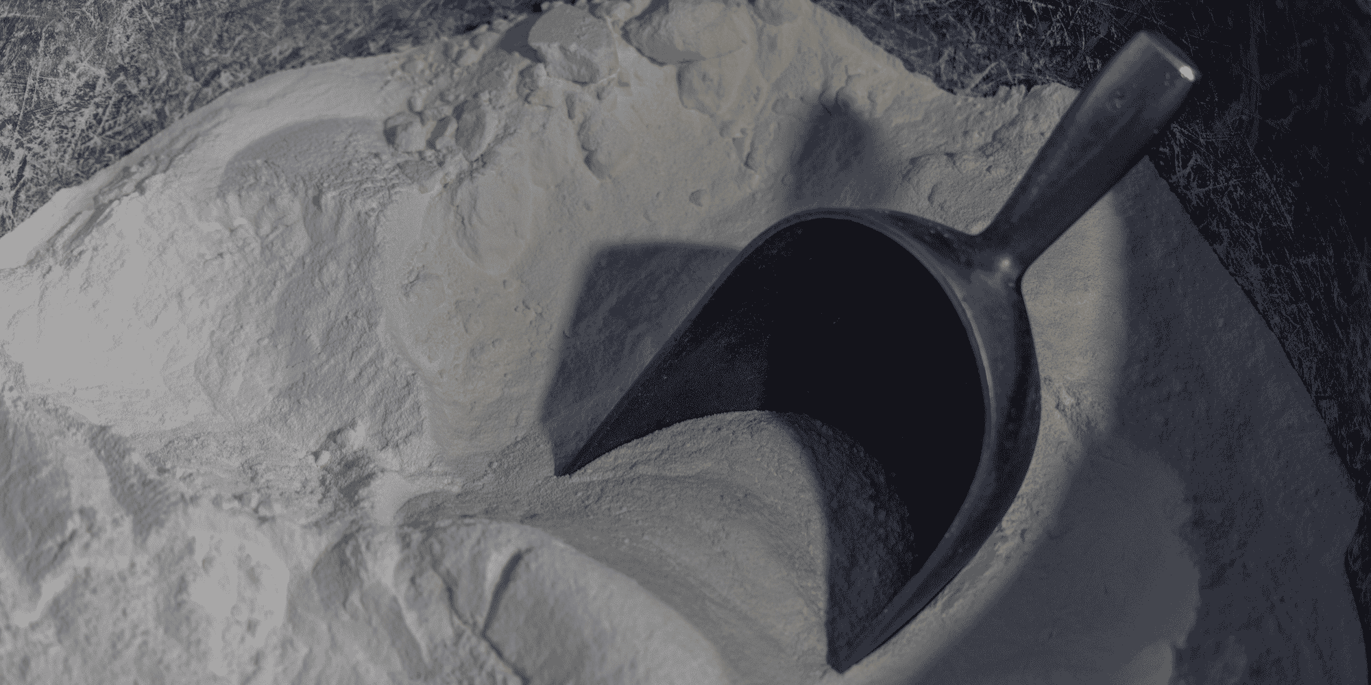 Carbonate de lithium dans un conteneur de l'usine de production d'albemarle lithium a silver peak, nevada