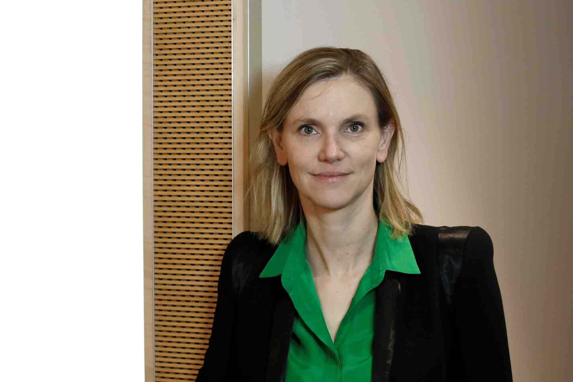 Agnes pannier-runacher apres une interview avec reuters