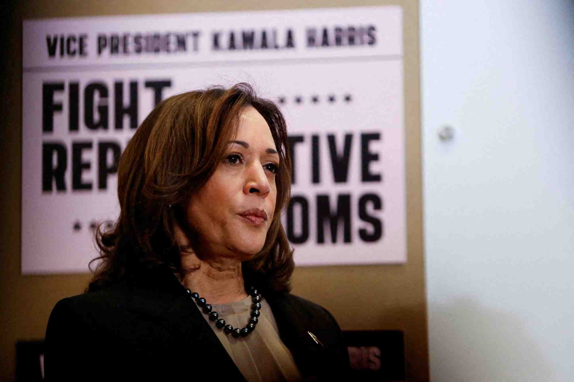 Usa asepresident kamala harris st. paulis, minnesota osariigis, 14. martsil 2024. aastal. reuters