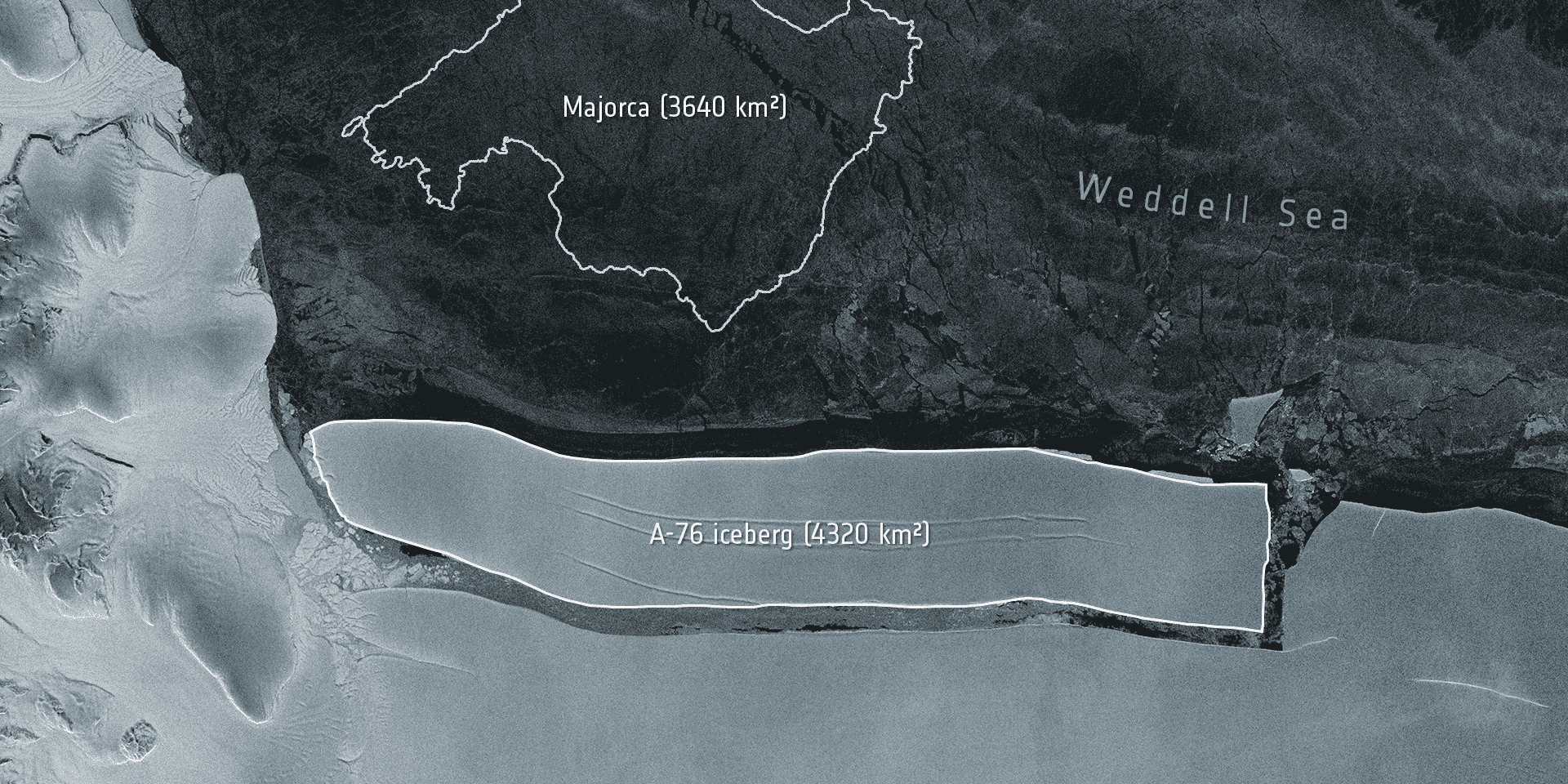 Antarctique, iceberg