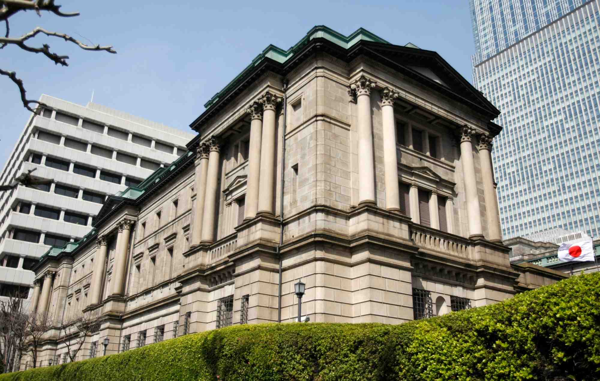 La banque du japon a tokyo