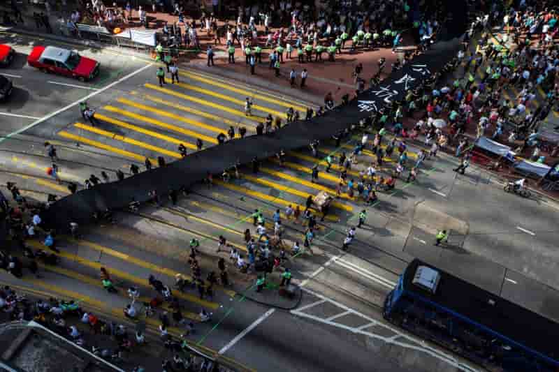 Nouveau rassemblement des démocrates de Hong Kong