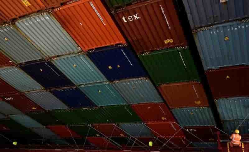 Baisse du deficit commercial britannique au mois de juillet