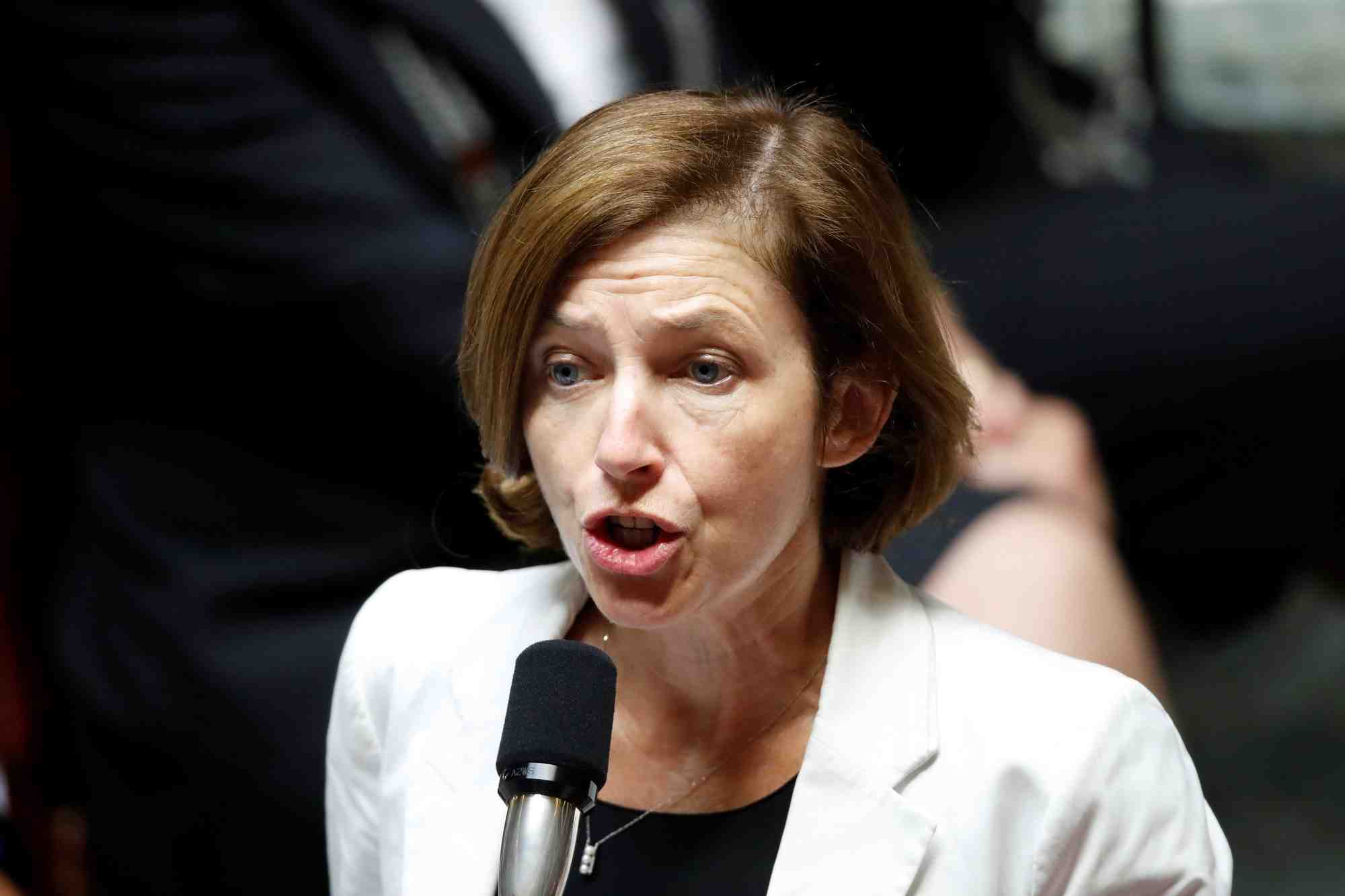 Florence parly inquiete de l'imprevisibilite americaine