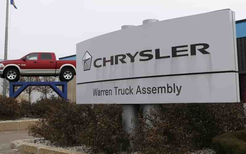 Chrysler accroît ses ventes de voitures aux Etats-Unis en juin 