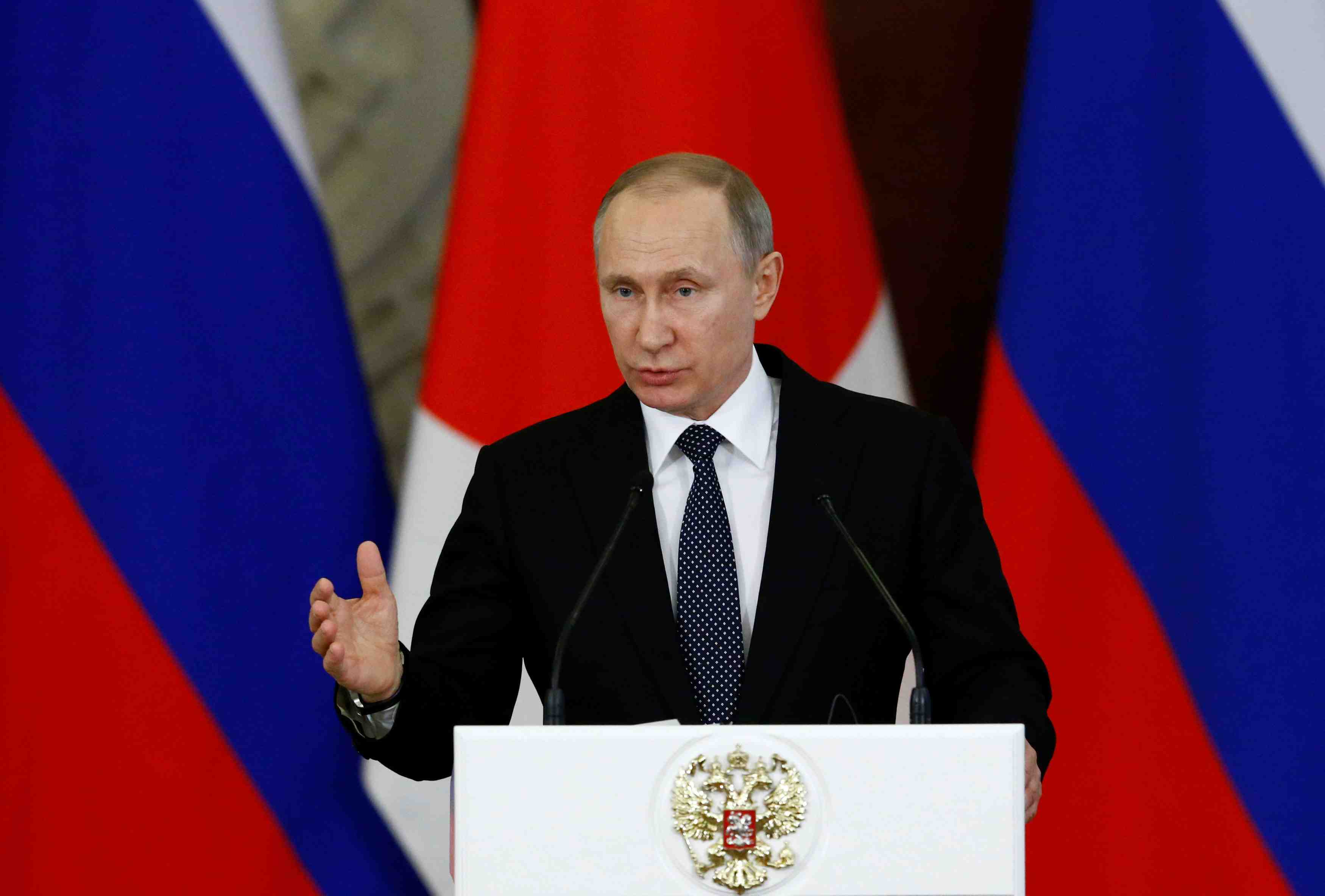 Poutine souhaite relancer les pourparlers sur la syrie