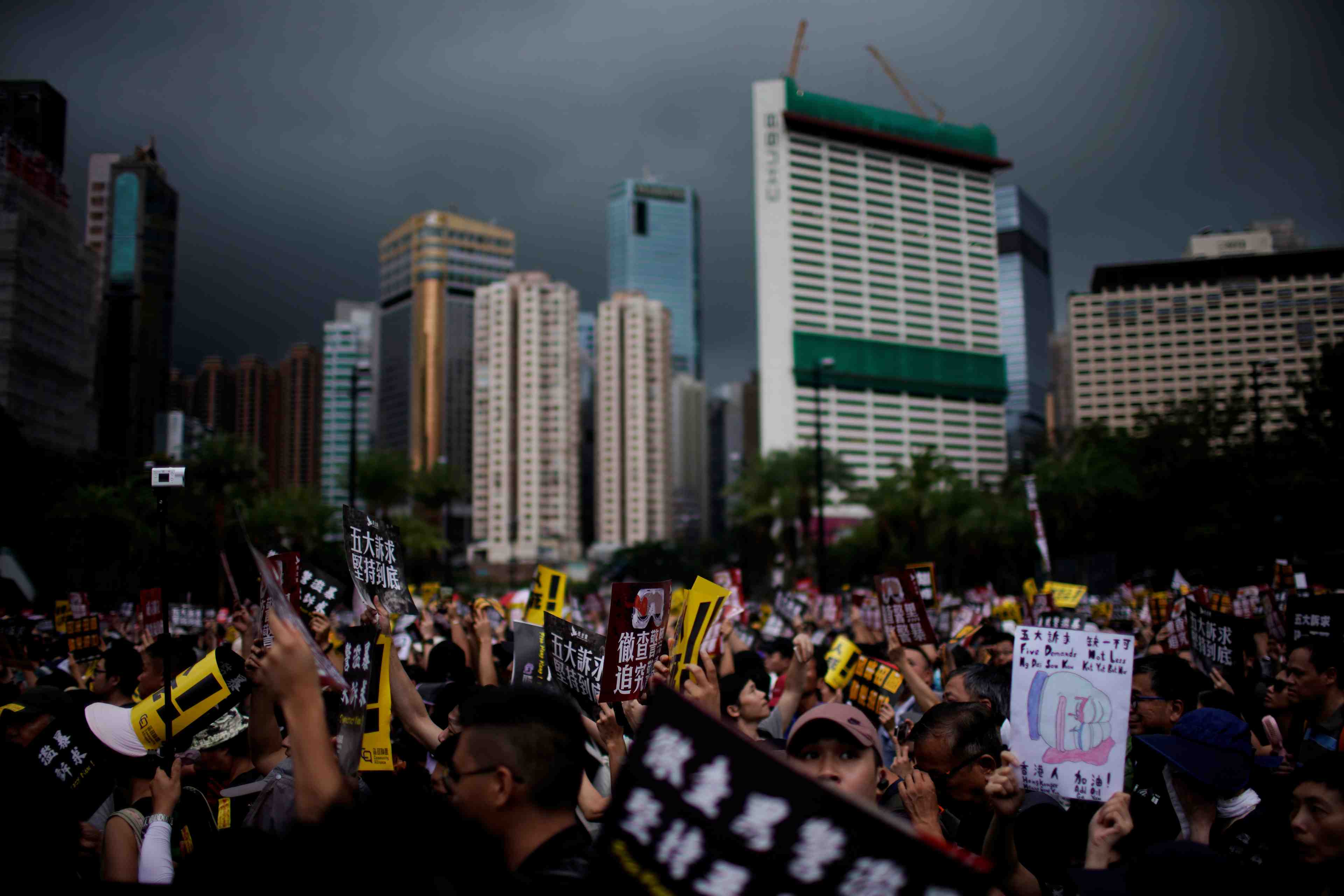 Hong kong se prepare a davantage de manifestations de masse