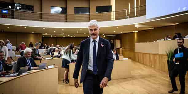 À l’hôtel de Région de Lyon, lors d’une assemblée plénière, le 19 octobre.
