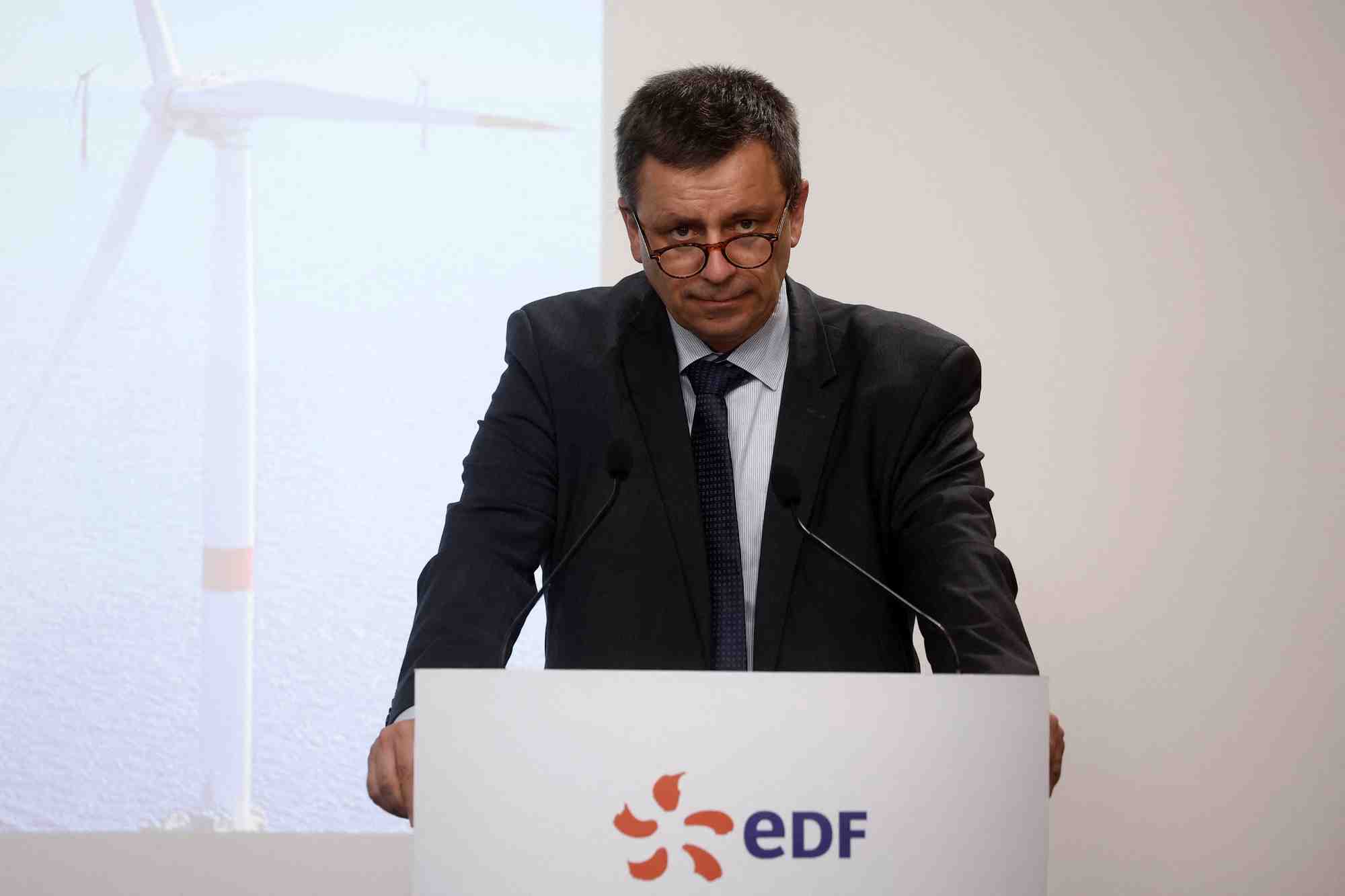 Luc remont, le pdg d'edf