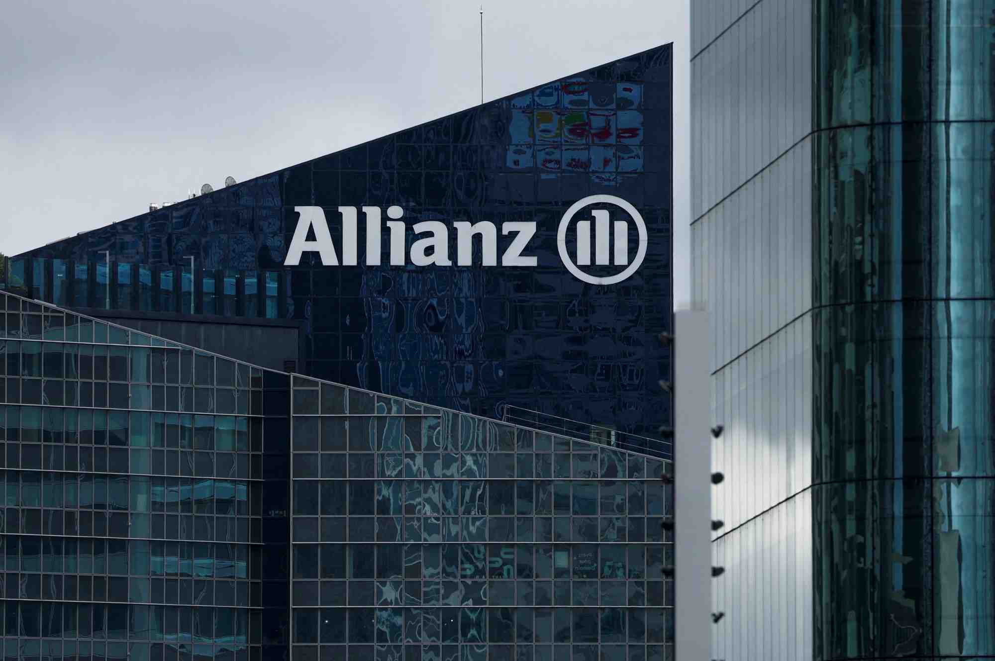 Le logo du groupe allemand allianz