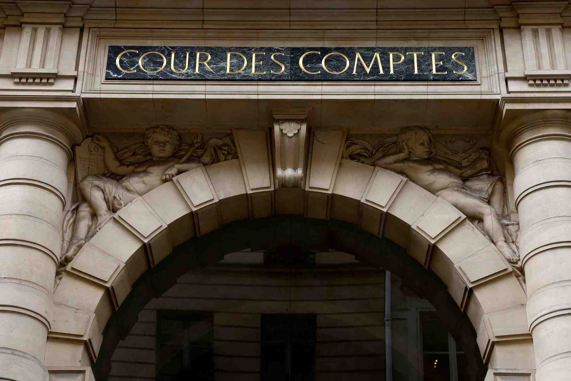 La Cour des Comptes, rue Cambon à Paris.