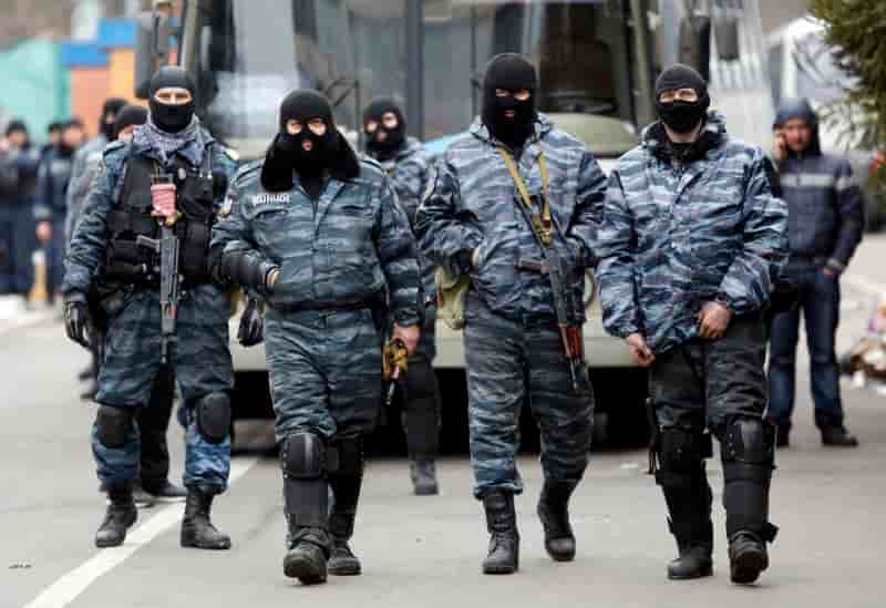 L'Ukraine démantèle sa police antiémeute