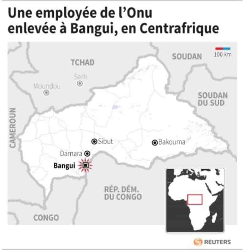 Une employee de l’onu enlevee a bangui, en centrafrique