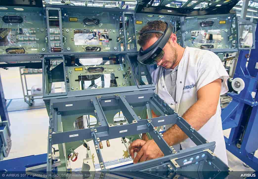 Airbus lunettes de réalité augmentée