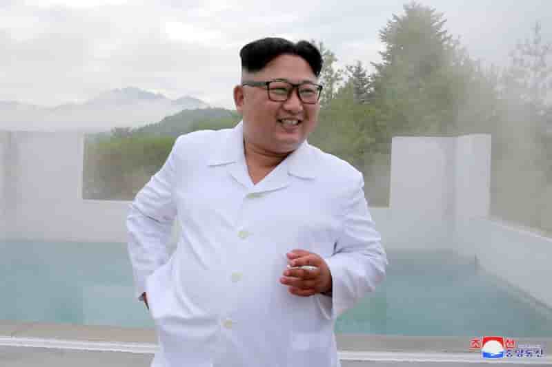 Kim jong-un recoit une delegation sud-coreenne