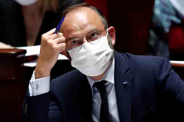 Edouard Philippe masque