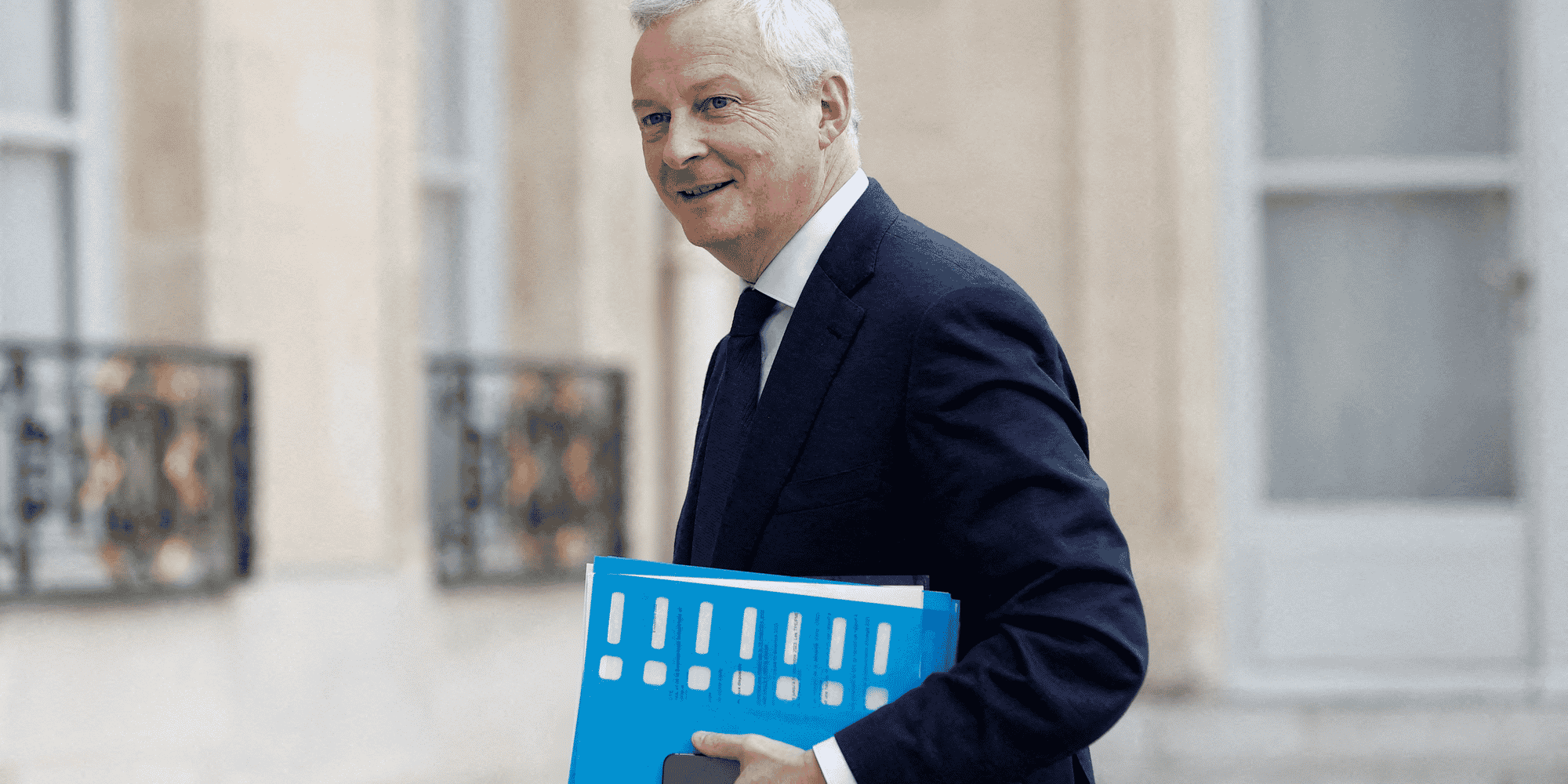 Photo d'archives du ministre francais de l'economie et des finances, bruno le maire