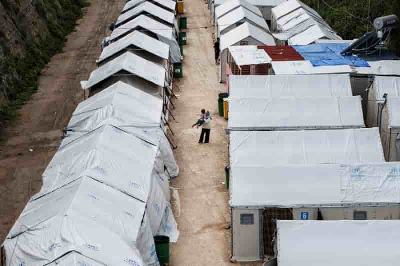 La sante mentale des migrants parques en grece se deteriore, selon une ong