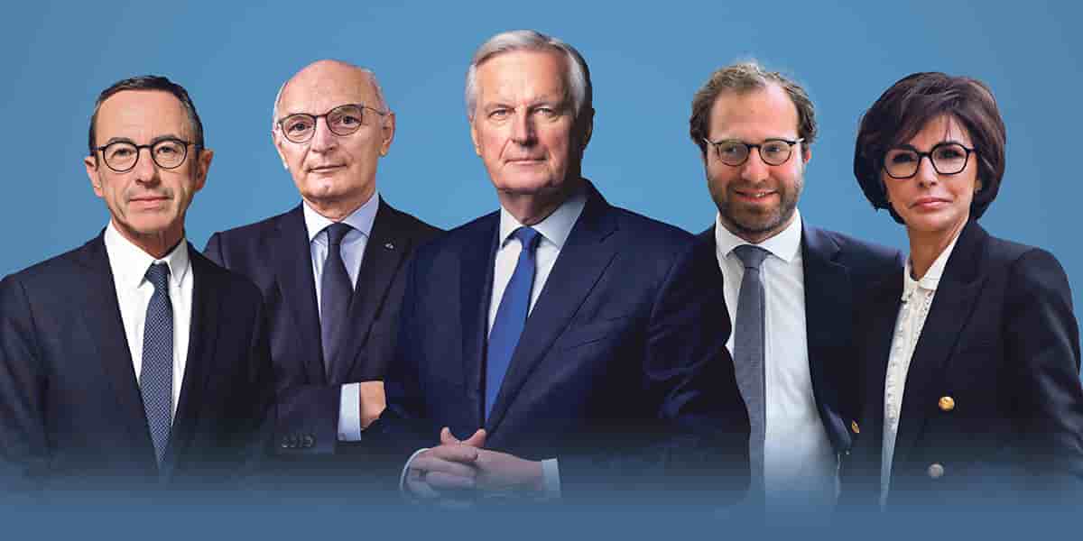 La liste des 39 ministres du gouvernement de Barnier est dévoilée ce samedi soir.