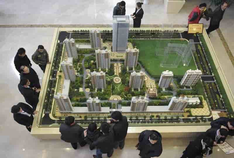 Soutien de la banque centrale chinoise a l'immobilier