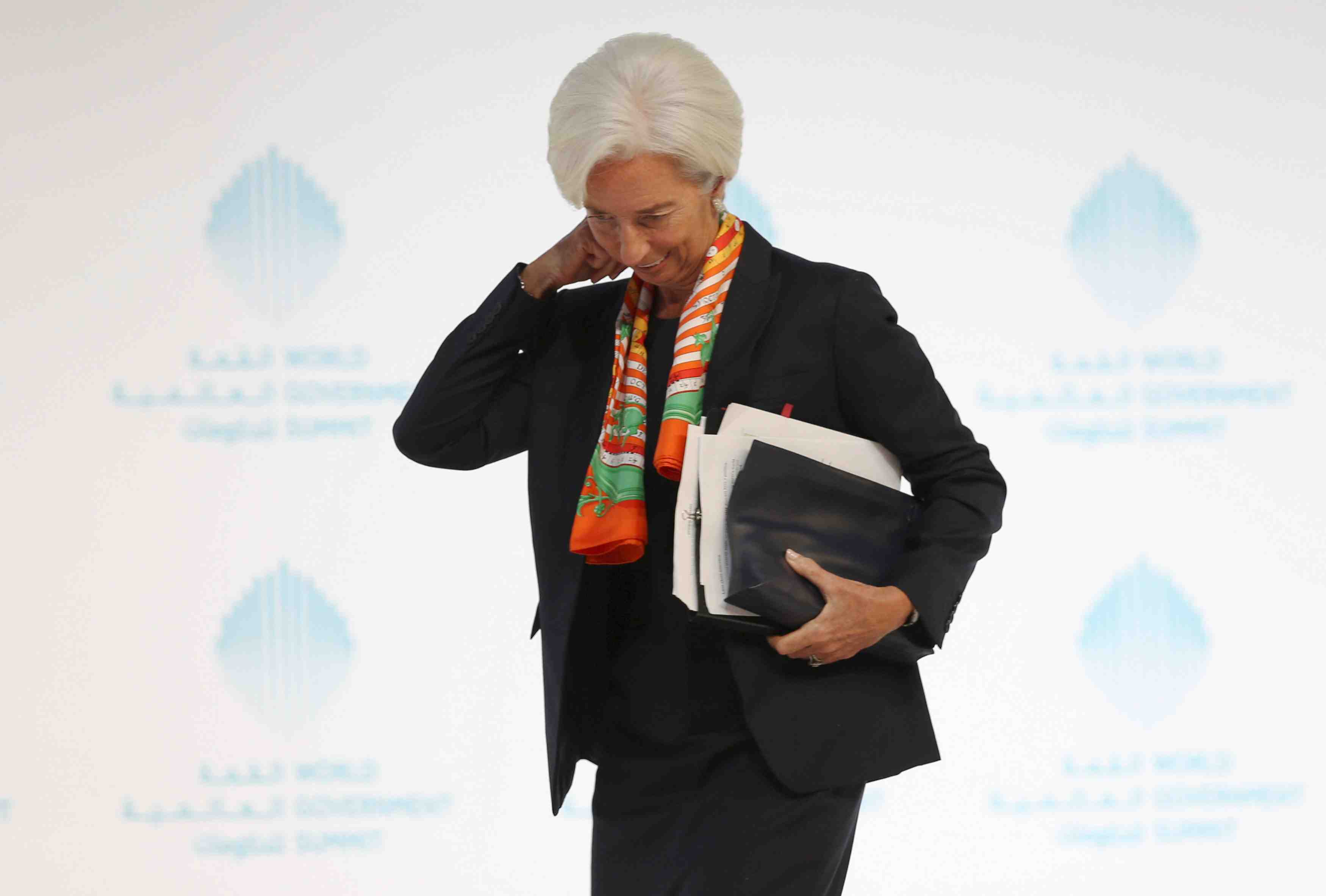 Lagarde, inquiete des elections a venir en europe