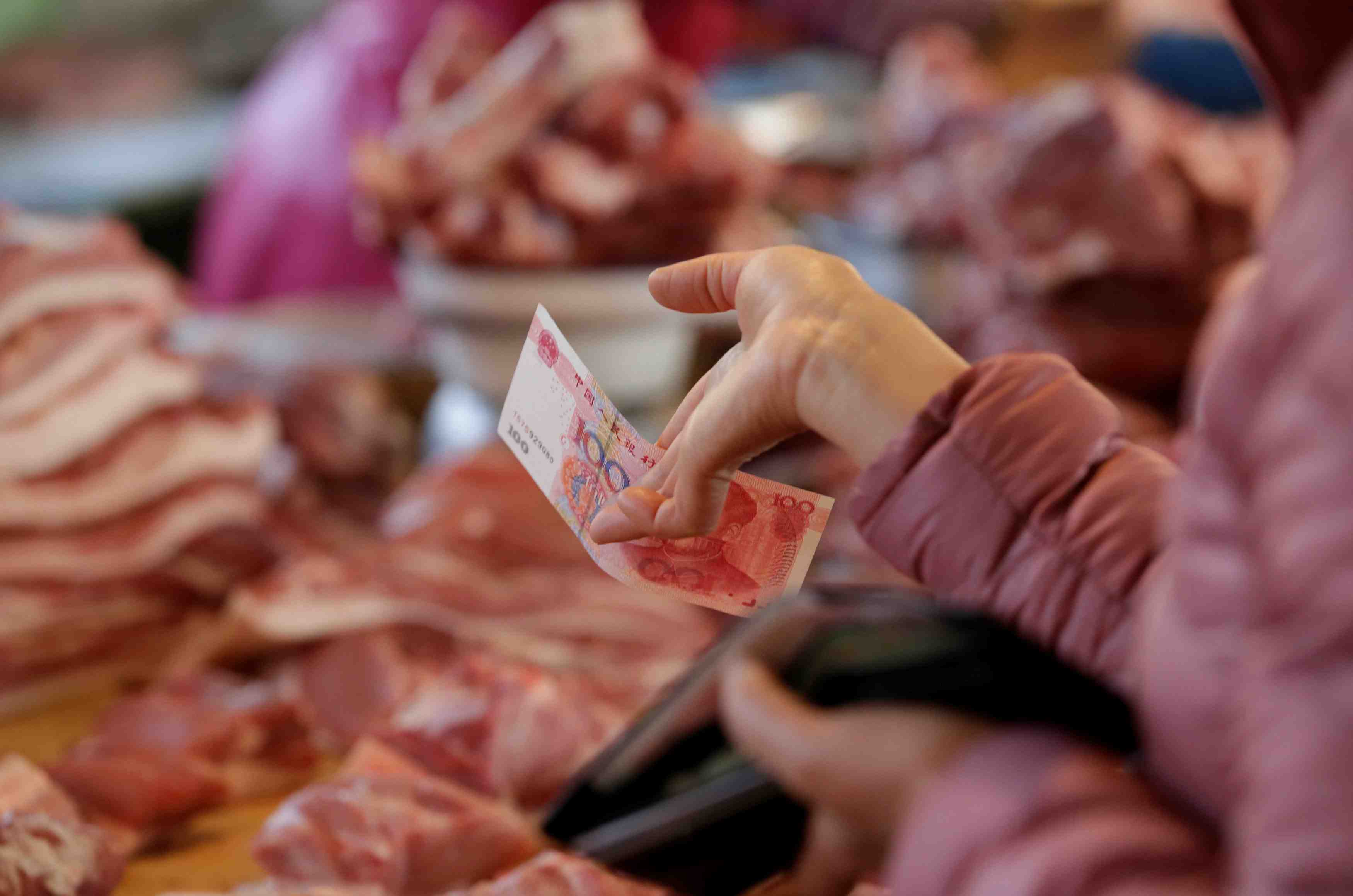 Hausse de l'inflation en chine