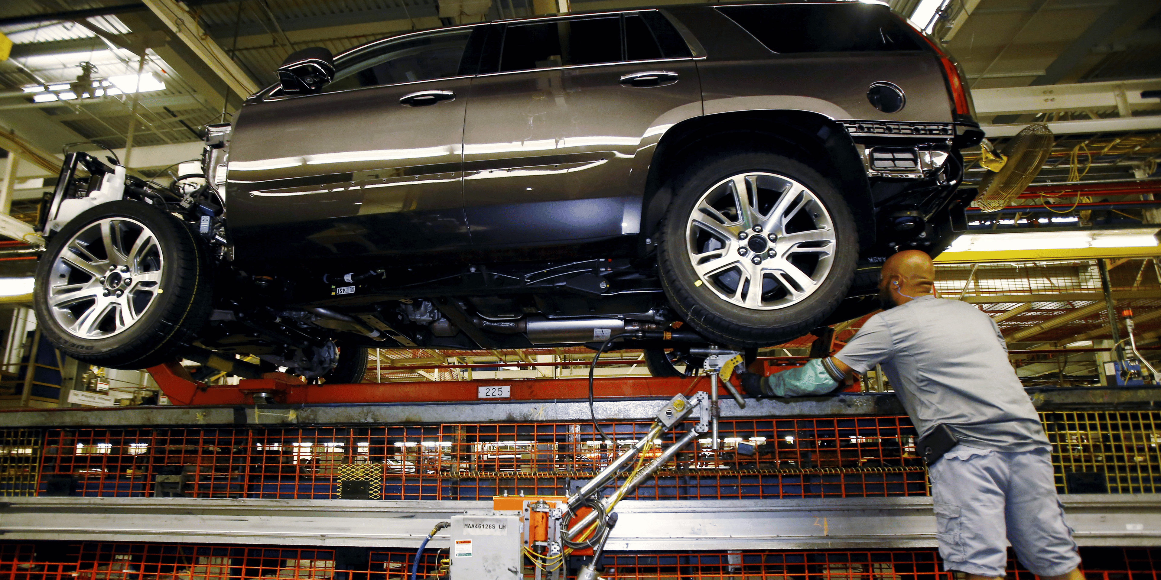 GM, General Motors, automobile, usine, assemblage, taxes, importations, Etats-Unis,