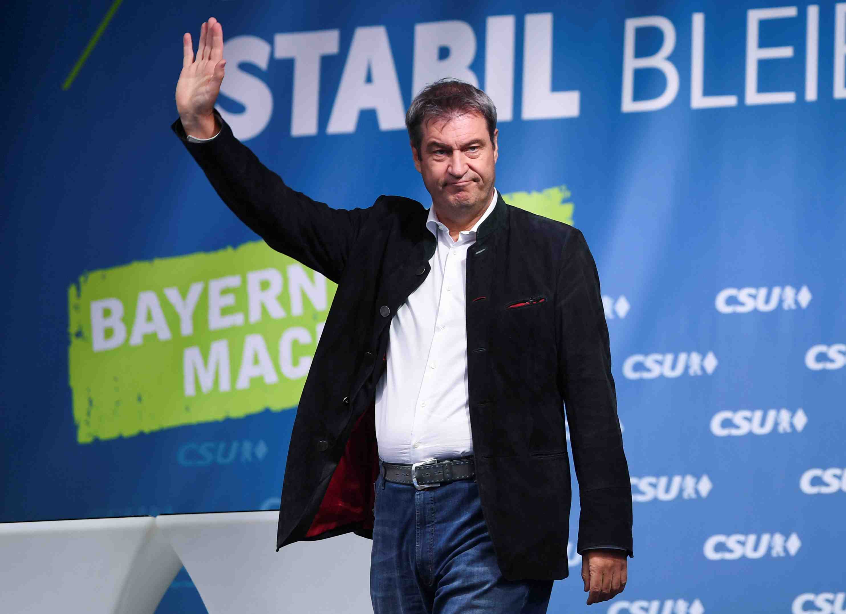 Allemagne: markus soder reaffirme son soutien a armin laschet malgre les sondages
