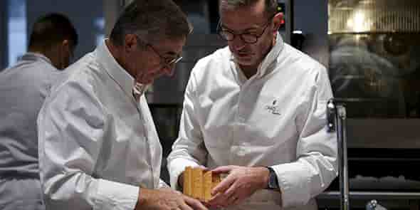 Michel et Sébastien Bras, restaurateurs aveyronnais
