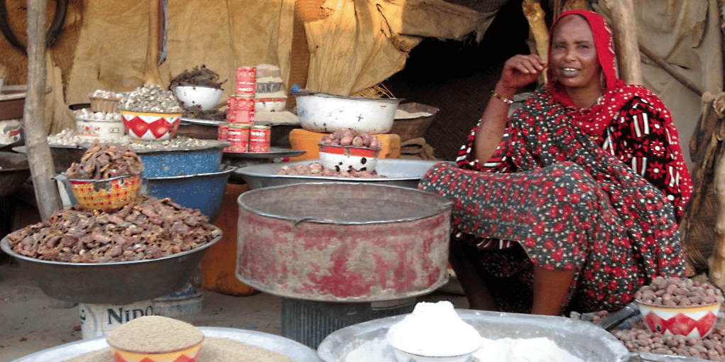 tchad commerce vendeuse marché