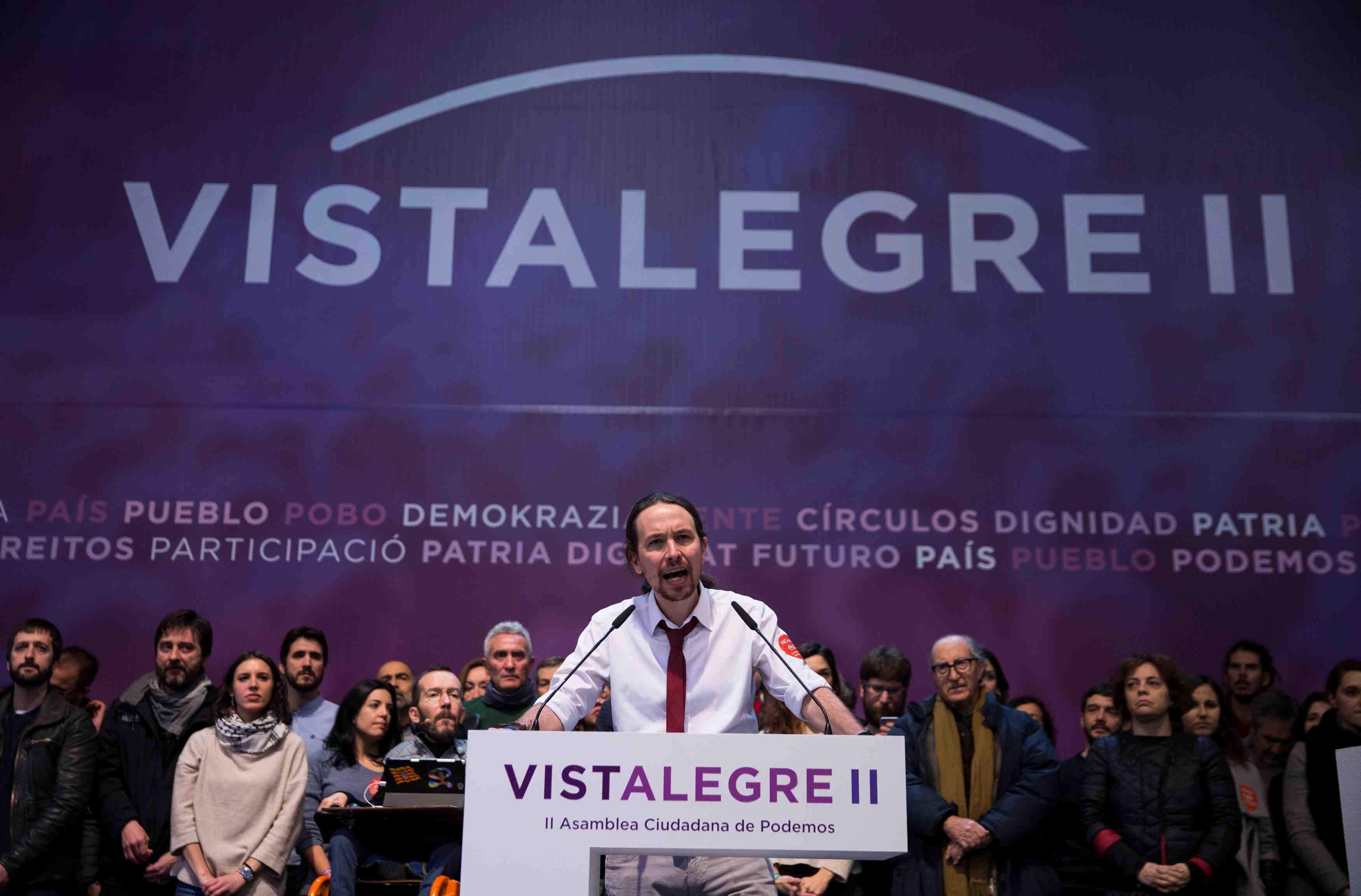 Podemos reelit iglesias