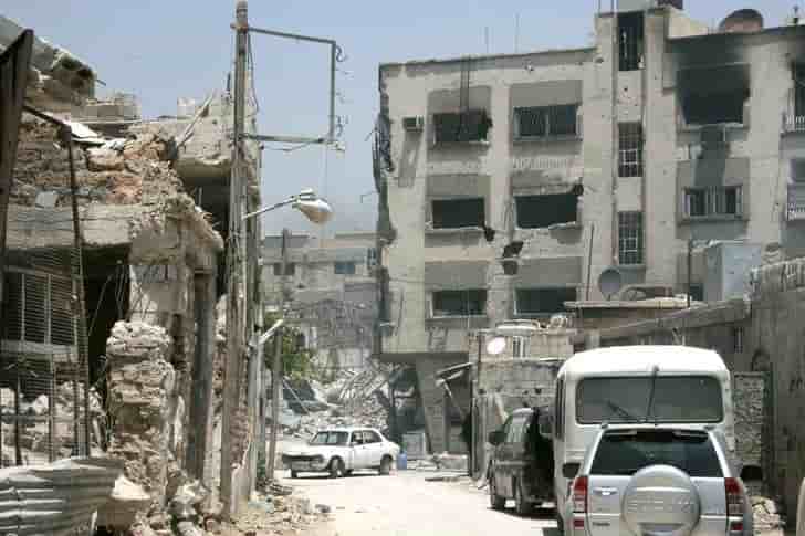 Frappes americaines contre une milice alliee de damas en syrie