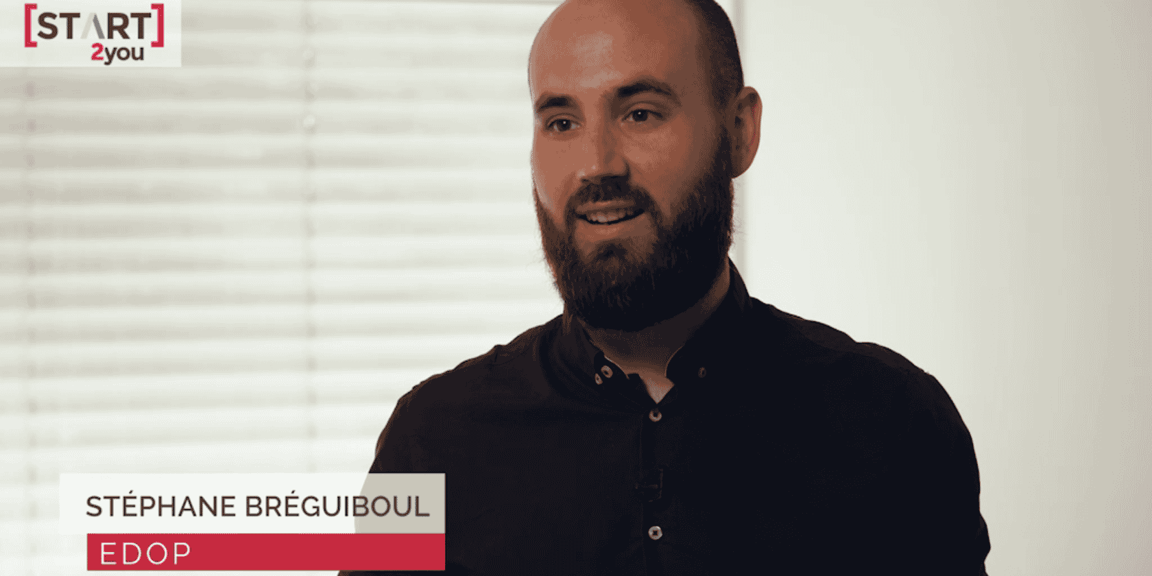 Stéphane Bréguiboul, un des trois cofondateurs de Edop