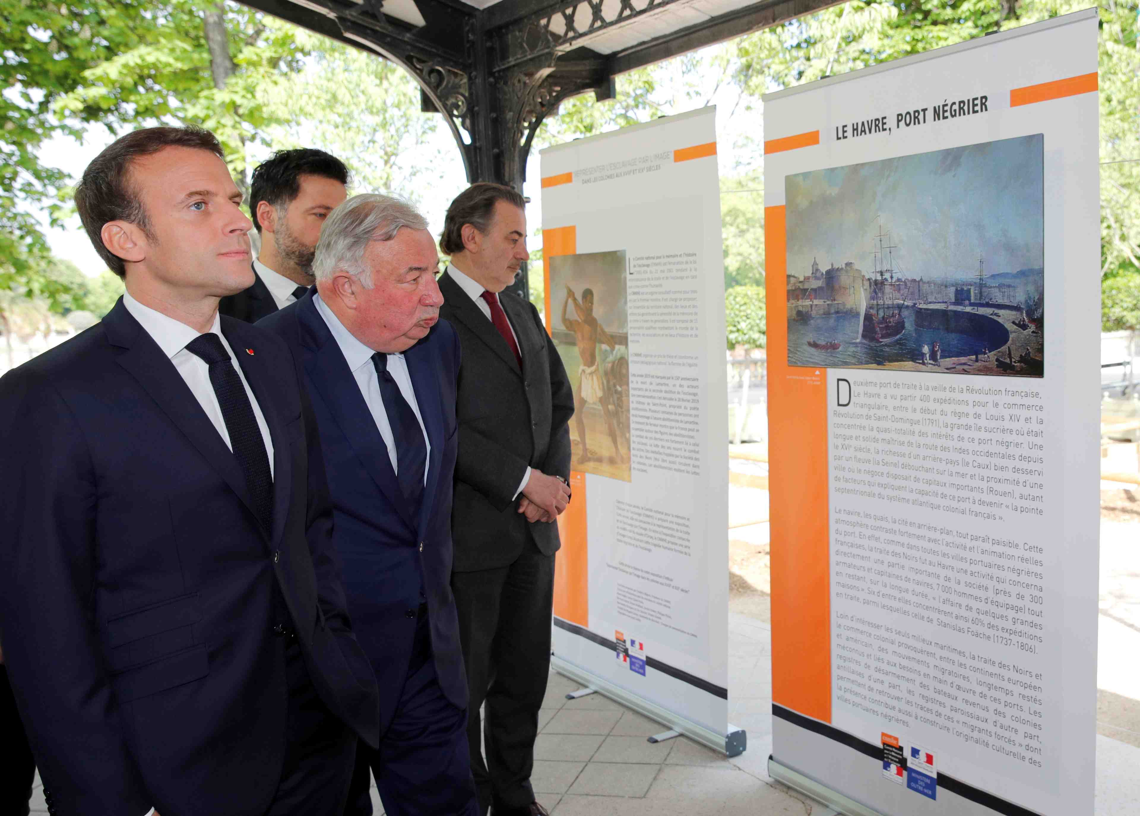 Fondation sur l'esclavage en 2019, memorial en 2021