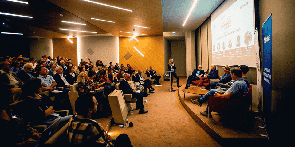 La 2e édition de La Tribune Wine's Forum a réuni 150 décideurs au Musée de la Romanité de Nîmes, le 17 octobre 2019.