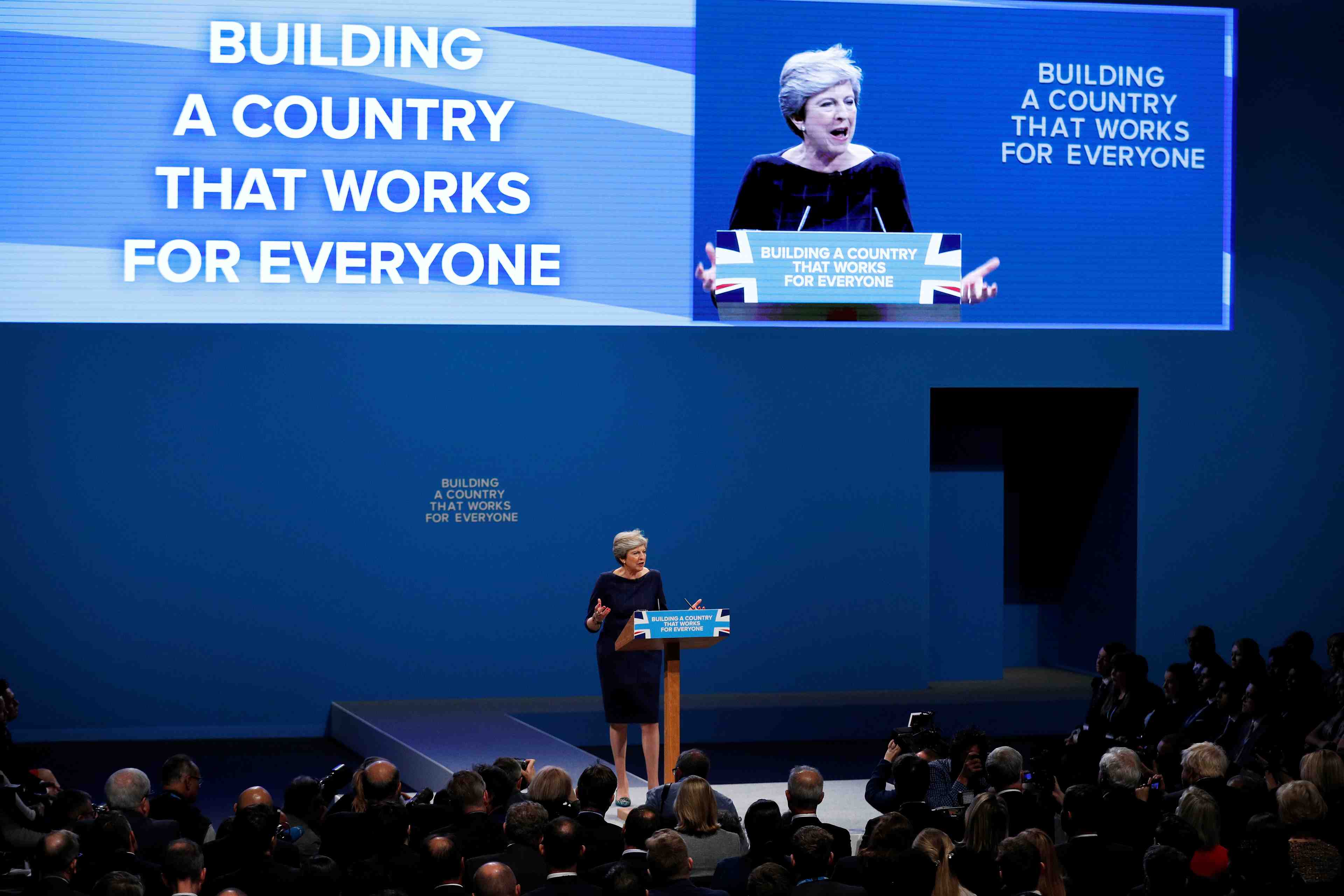 Les conservateurs en plein doute apres le discours de may
