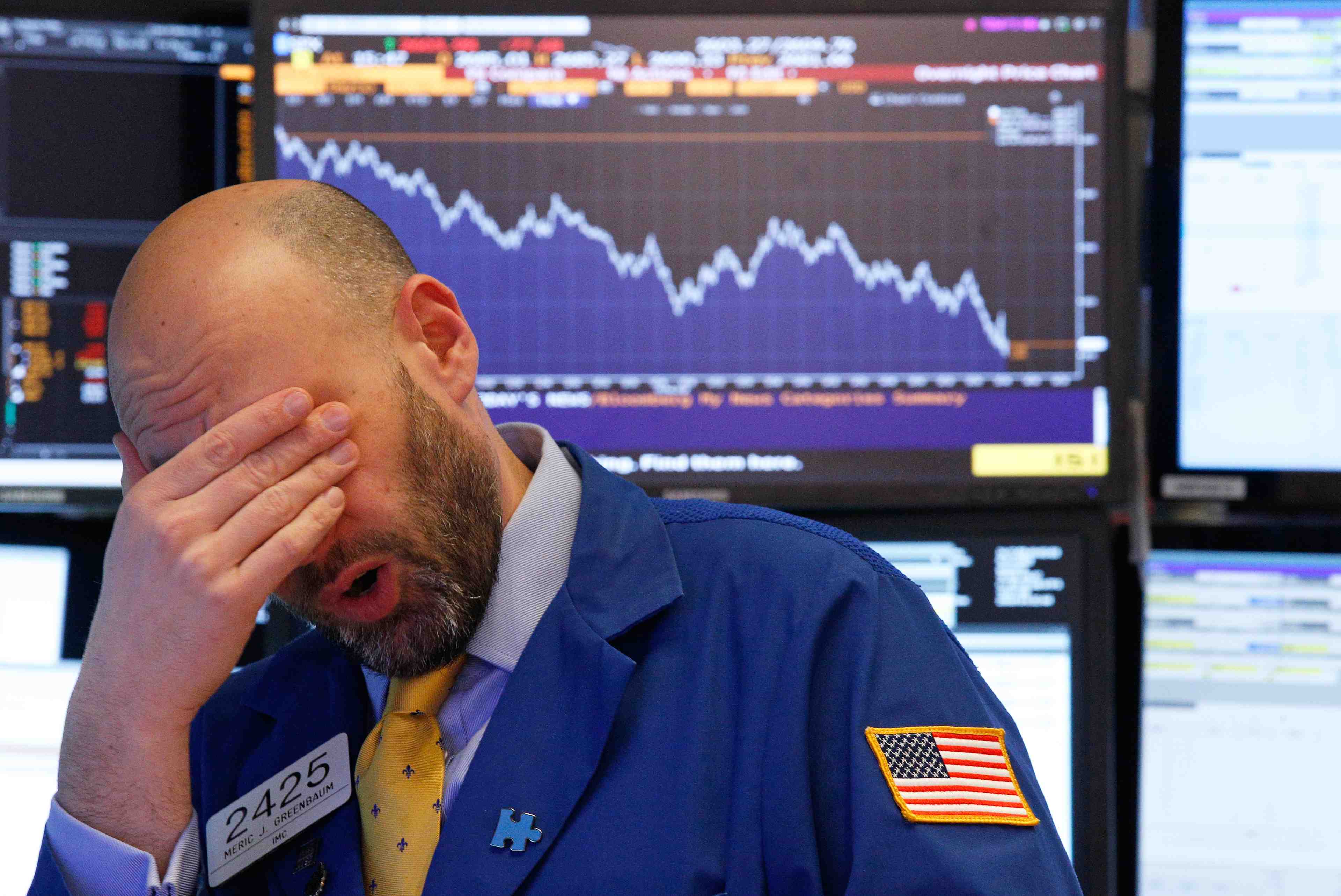 Wall street finit en baisse