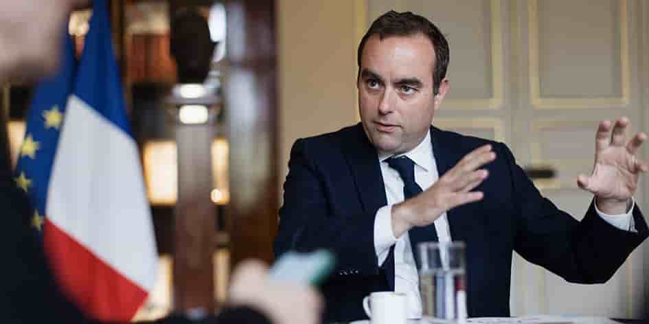 Le ministre français des Armées, Sébastien Lecornu.