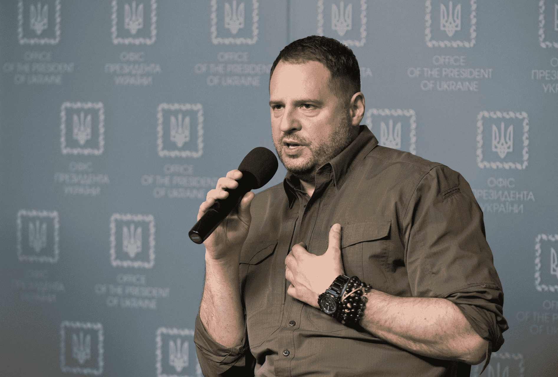 Andriy Yermak, le chef de cabinet du président ukrainien.