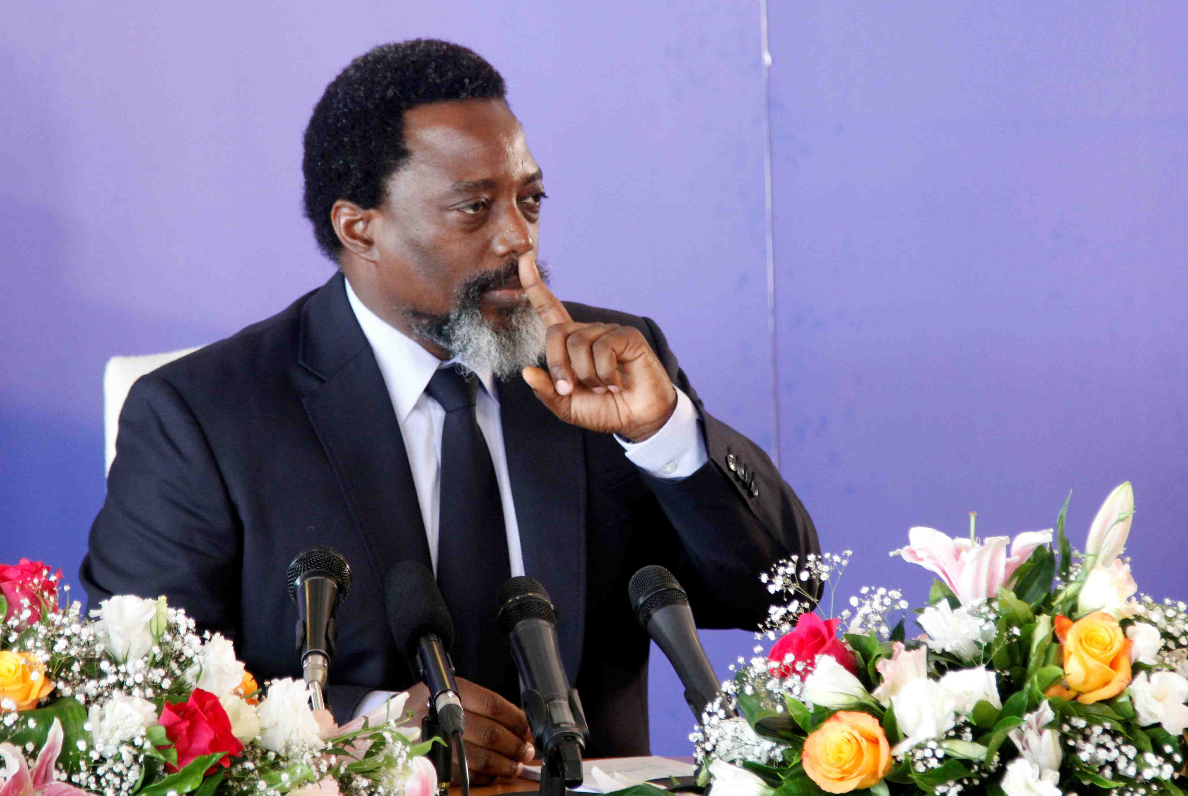 Premiere conference de presse de joseph kabila en six ans