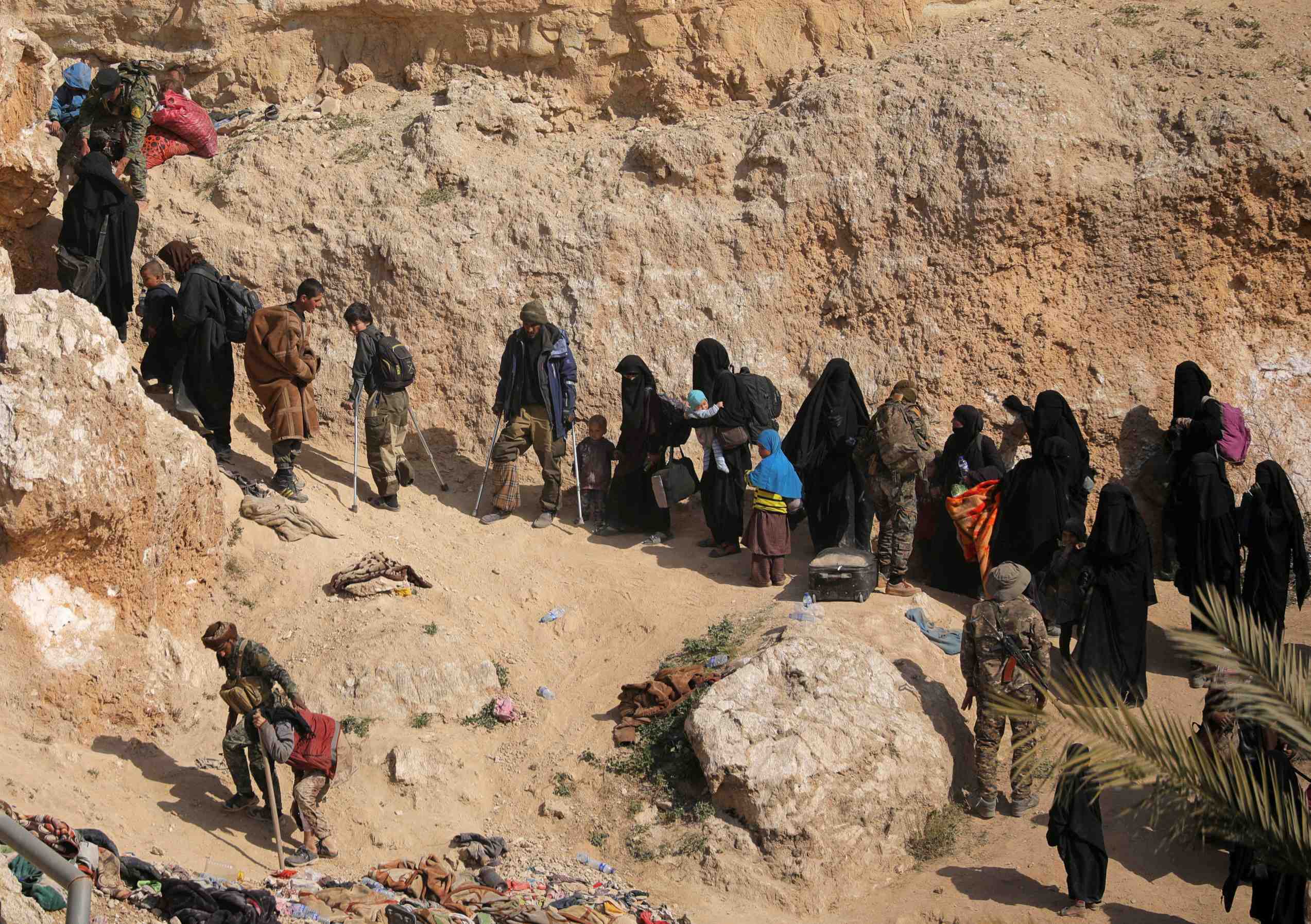 L'ei "pas affaibli" par ceux qui quittent baghouz, dit un porte-parole du groupe djihadiste