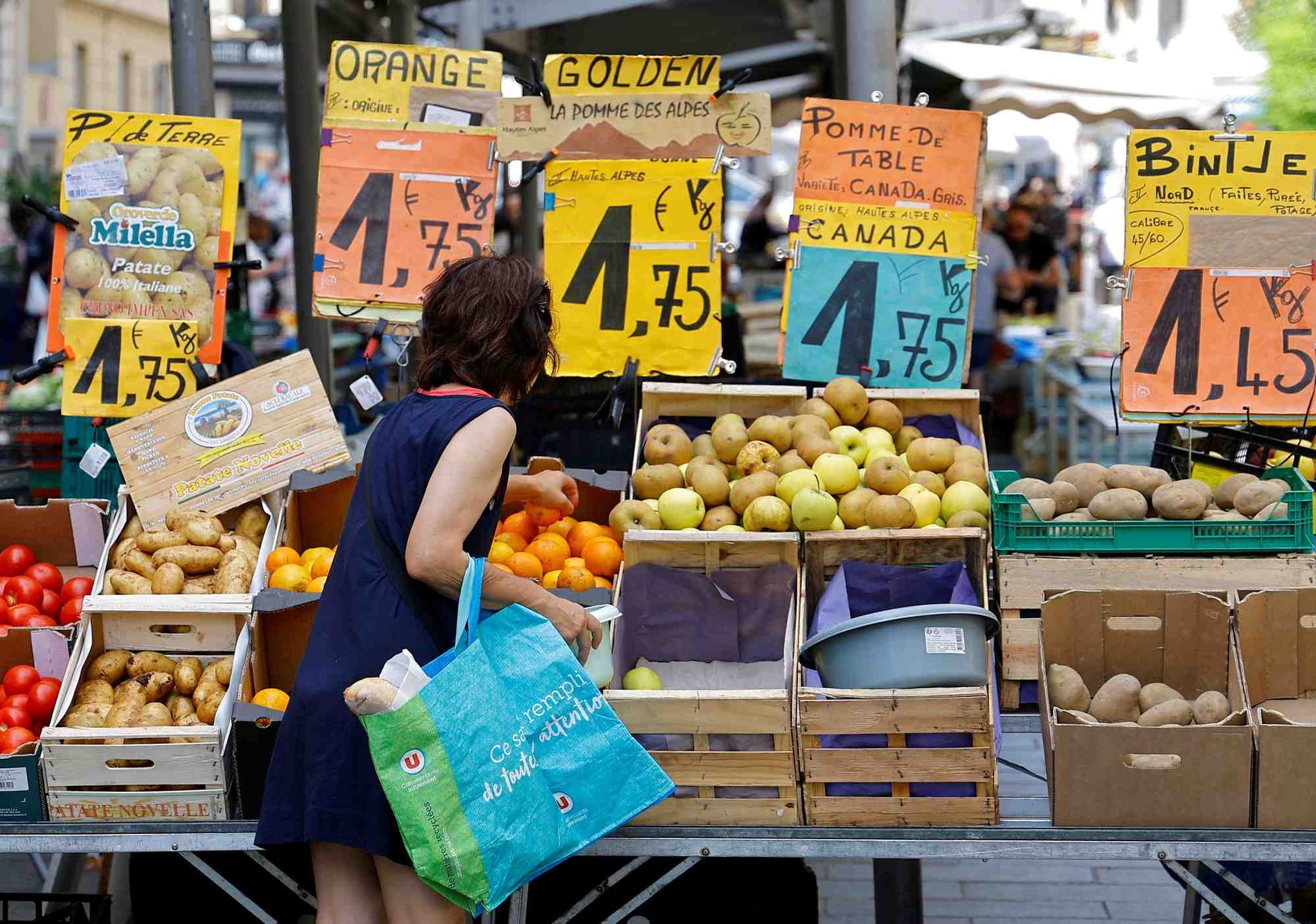France: l'inflation vers un nouveau record en juillet
