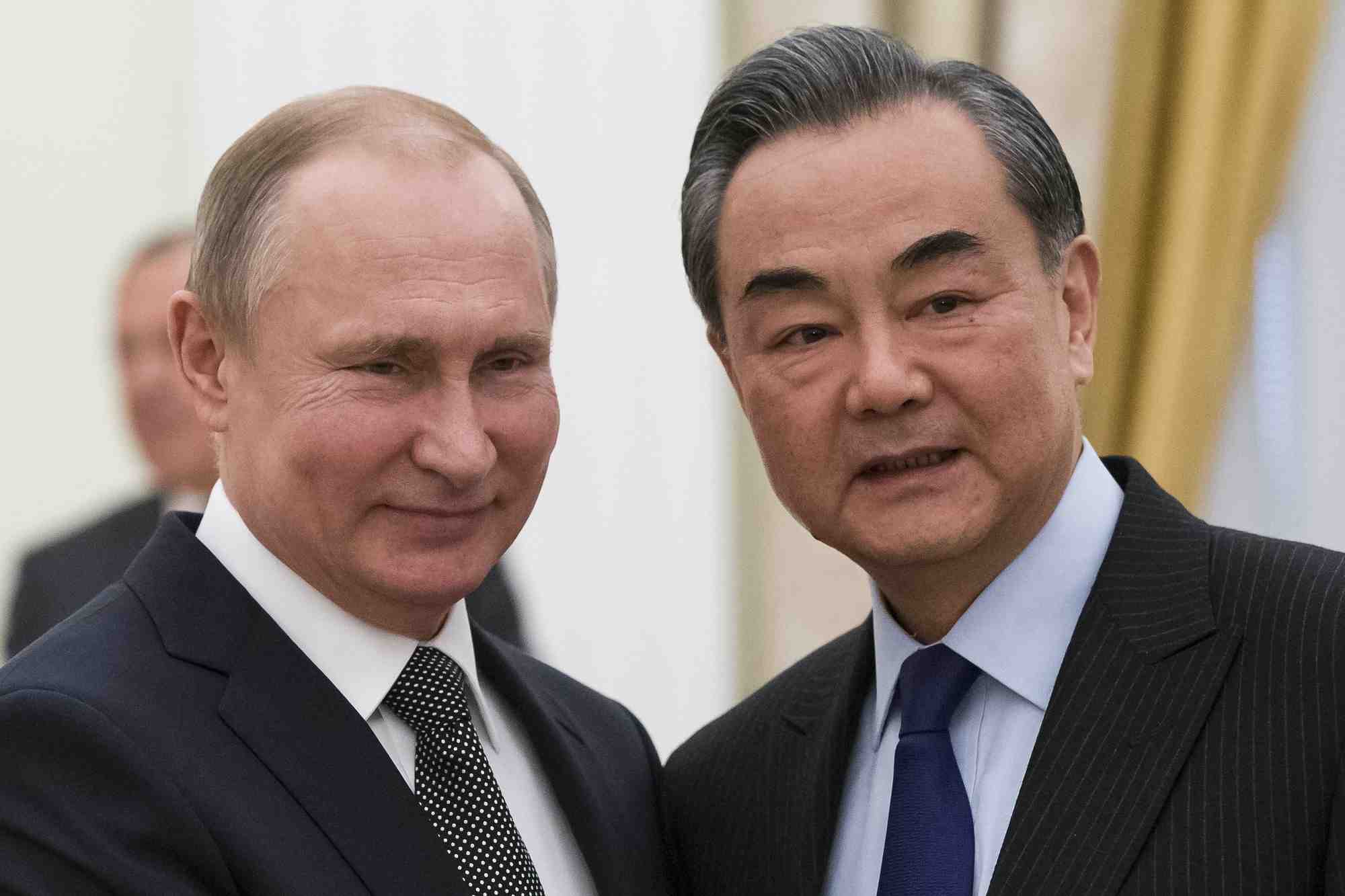 Wang Yi, 2018, Vladimir Poutine,