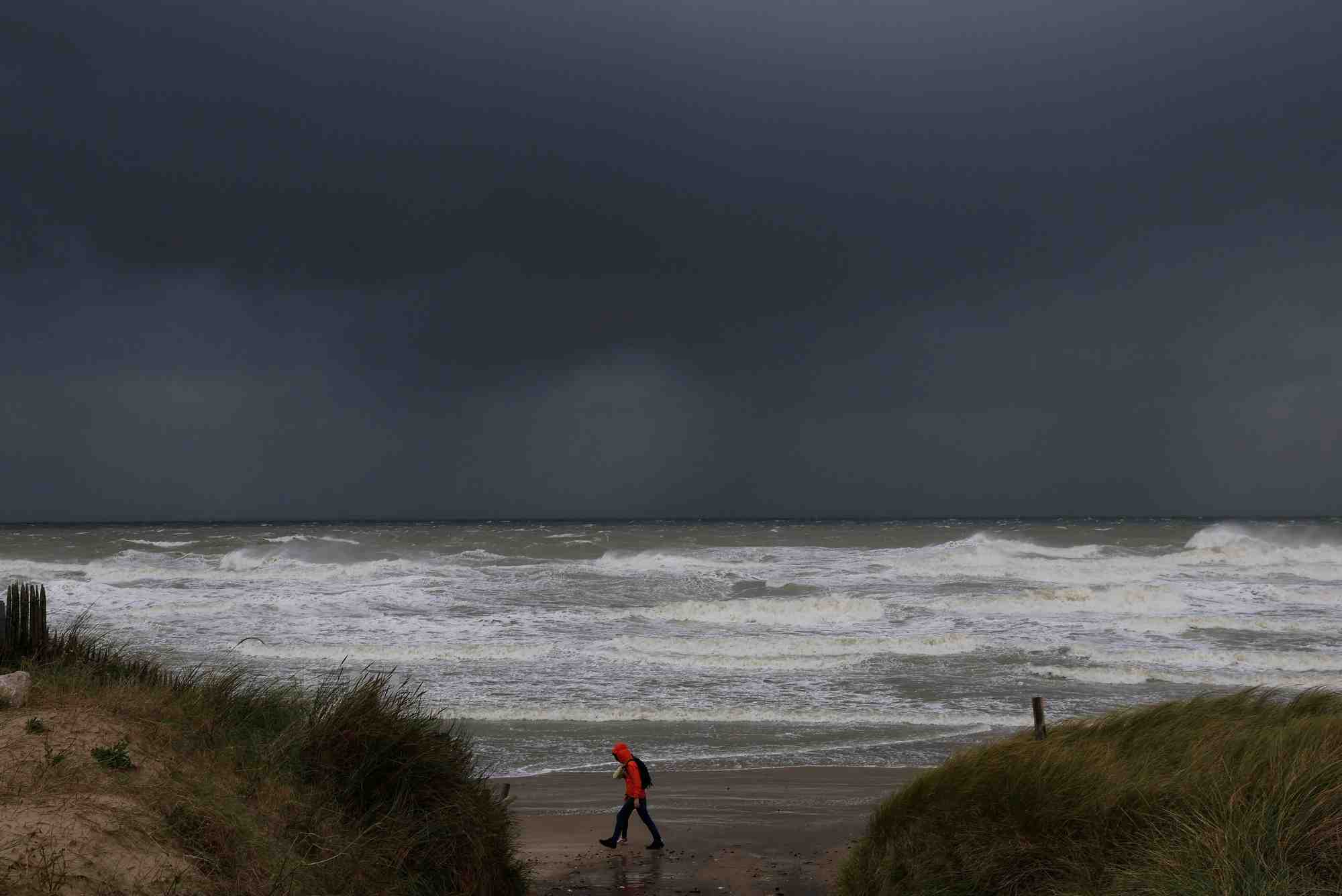 Herminia a entraîné des pluies et des vents violents dans des zones où les sols, saturés d'eau, peinent à absorber les précipitations - Photo d'illustration.